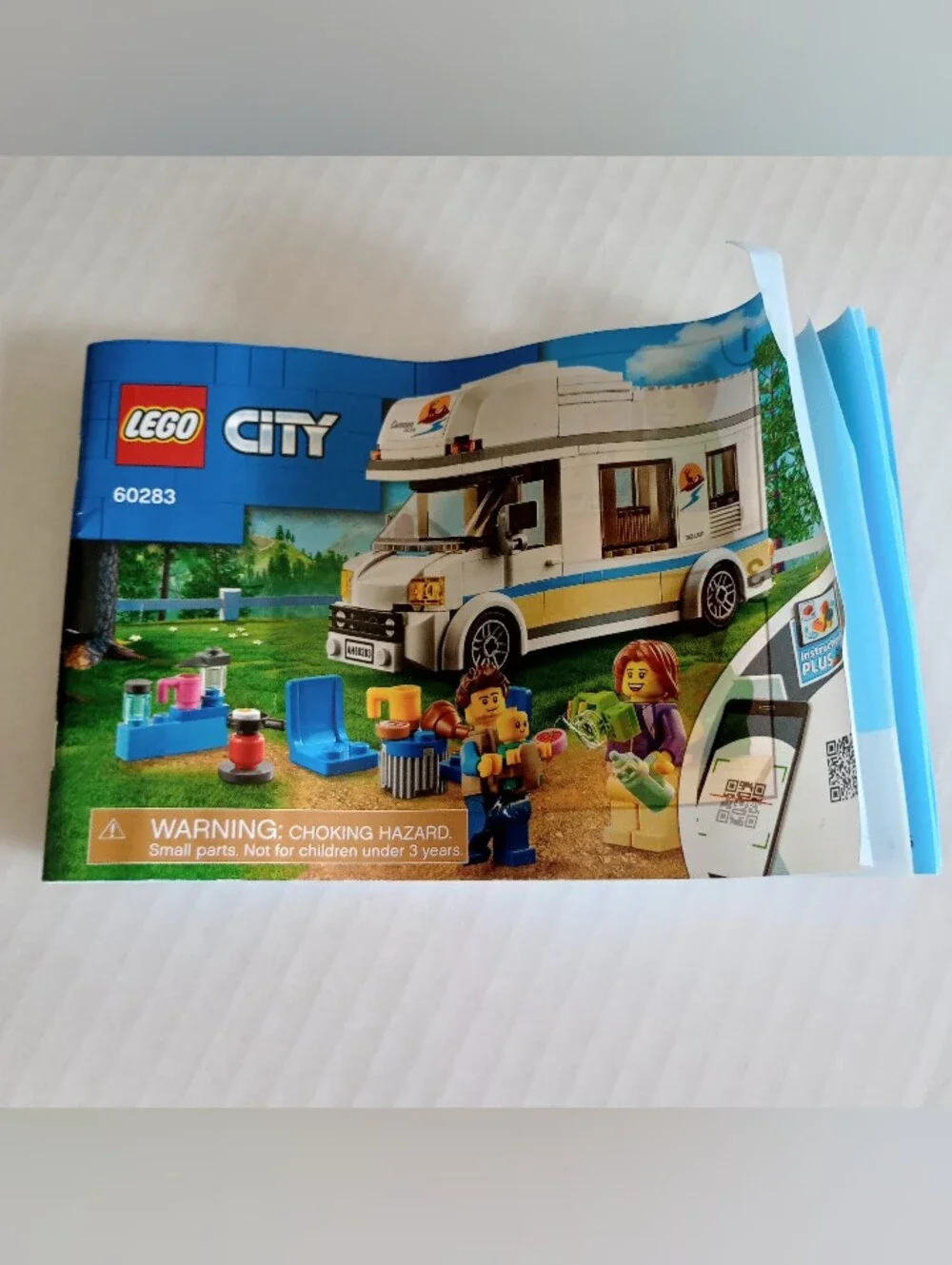 LEGO City Holiday Camper Van (60283) - Incomplete - For Parts Only - See Photos